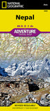Buy map Nepal Adventure Map 3000 by National Geographic Maps