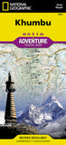 Buy map Khumbu, Nepal AdventureMap by National Geographic Maps