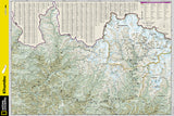 Khumbu, Nepal AdventureMap by National Geographic Maps - Back of map