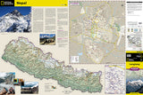 Langtang, Nepal Adventure Map 3004 by National Geographic Maps - Front of map