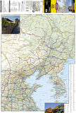 China, East Adventure Map 3008 by National Geographic Maps - Front of map