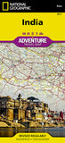 Buy map India Adventure Map 3011 by National Geographic Maps