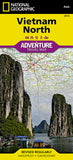 Buy map Vietnam, North, Adventure Map, Map 3015 by National Geographic Maps