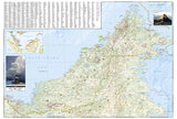 Malaysia Adventure Map 3021 by National Geographic Maps - Back of map