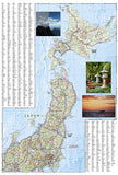Japan Adventure Map 3023 by National Geographic Maps - Back of map