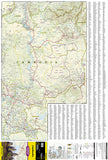 Cambodia, Adventure Map 3024 by National Geographic Maps - Front of map
