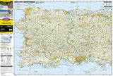 Puerto Rico Adventure Map 3107 by National Geographic Maps - Front of map