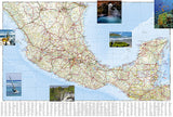 Mexico Adventure Map 3108 by National Geographic Maps - Back of map