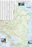 Nicaragua, Honduras and El Salvador Adventure Map 3109 by National Geographic Maps - Back of map