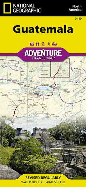 Buy map Guatemala Adventure Map 3110 by National Geographic Maps