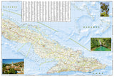 Cuba Adventure Map 3112 by National Geographic Maps - Back of map