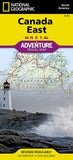 Buy map Canada, East Adventure Map 3115 by National Geographic Maps