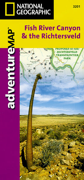 Buy map Fish River Canyon and the Richtersveld Adventure Map 3201 by National Geographic Maps