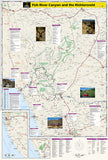 Fish River Canyon and the Richtersveld Adventure Map 3201 by National Geographic Maps - Back of map