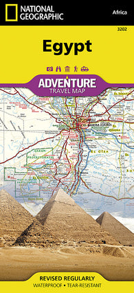 Buy map Egypt Adventure Map 3202 by National Geographic Maps