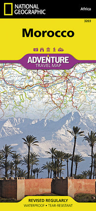 Buy map Morocco Adventure Map 3203 by National Geographic Maps