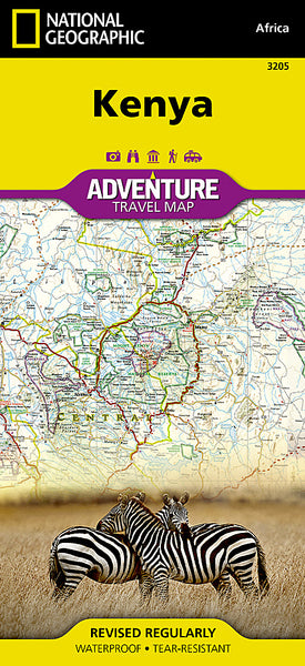 Buy map Kenya Adventure Map 3205 by National Geographic Maps
