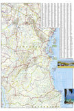 Tanzania, Rwanda, and Burundi Adventure Map 3206 by National Geographic Maps - Back of map