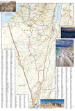 Israel Adventure Map 3208 by National Geographic Maps - Back of map