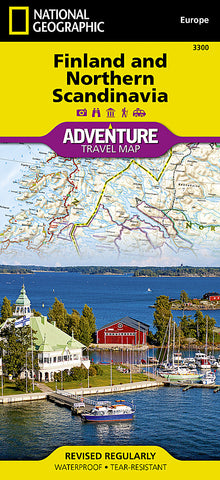 Buy map Finland and Northern Scandinavia Adventure Map 3300 by National Geographic Maps