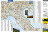 Italy AdventureMap by National Geographic Maps - Front of map