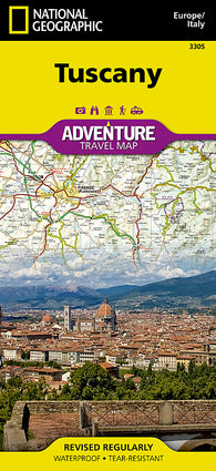 Buy map Tuscany, Italy Adventure Map 3305 by National Geographic Maps