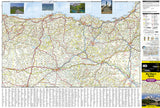 Spain, Northern, Adventure Map 3306 by National Geographic Maps - Front of map