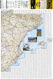 Spain and Portugal Adventure Map 3307 by National Geographic Maps - Front of map