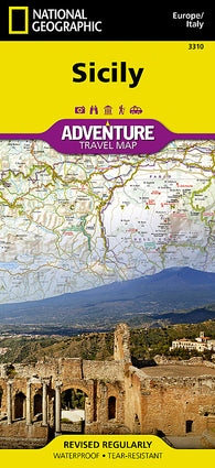 Buy map Sicily, Italy Adventure Map 3310 by National Geographic Maps