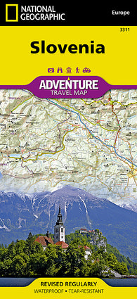 Buy map Slovenia Adventure Map 3311 by National Geographic Maps