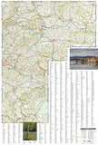 Slovenia Adventure Map 3311 by National Geographic Maps - Back of map