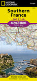 Buy map France, Southern Adventure Map 3314 by National Geographic Maps