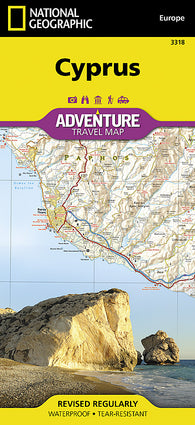 Buy map Cyprus Adventure Map 3318 by National Geographic Maps