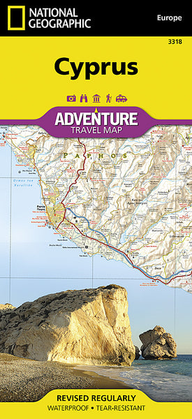 Buy map Cyprus Adventure Map 3318 by National Geographic Maps