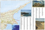 Cyprus Adventure Map 3318 by National Geographic Maps - Back of map