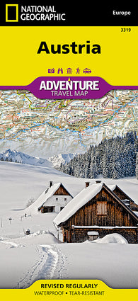 Buy map Austria Adventure Map 3319 by National Geographic Maps