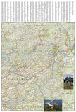 Austria Adventure Map 3319 by National Geographic Maps - Back of map