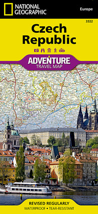 Buy map Czech Republic Adventure Map 3322 by National Geographic Maps