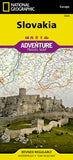 Buy map Slovakia Adventure Map 3323 by National Geographic Maps