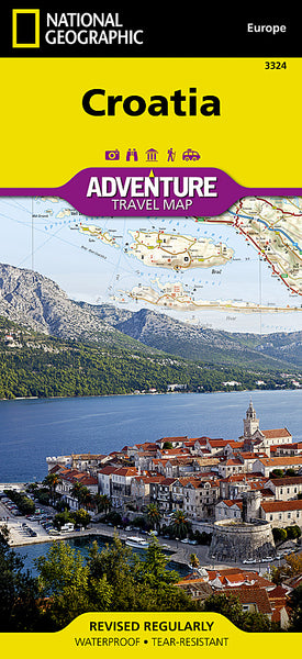 Buy map Croatia Adventure Map 3324 by National Geographic Maps