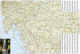 Croatia Adventure Map 3324 by National Geographic Maps - Back of map