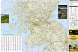 Scotland Adventure Map 3326 by National Geographic Maps - Front of map