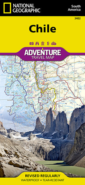Buy map Chile Adventure Map 3402 by National Geographic Maps