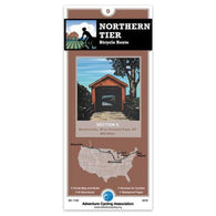 Buy map Northern Tier Bicycle Route Section 9