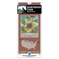 Buy map Northern Tier Bicycle Route Section 4
