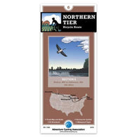 Buy map Northern Tier Bicycle Route Section 6