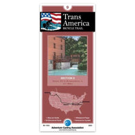 Buy map TRANSAMERICA BICYCLE TRAIL #9 : Girard, Kansas - Murphysboro, Illinois