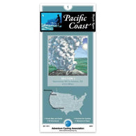 Buy map Pacific Coast Bicycle Route Section 1