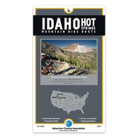 Buy map Idaho Hot Springs Mountain Bike Route Map