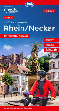 Buy map Rhein / Neckar cycling map, Sheet 20